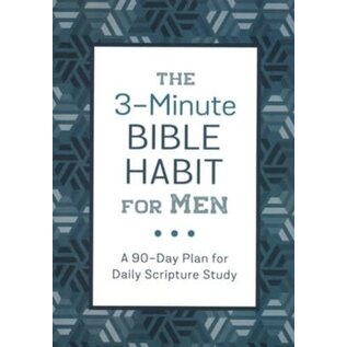 The 3-Minute Bible Habit for Men: A 90-Day Plan for Daily Quiet Time