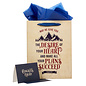 Gift Bag - Desire of Your Heart, Large w/Card