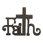 Tabletop Cross - Faith with Cross