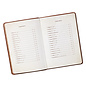52 Hebrew Words Every Christian Should Know, Toffee Brown Faux Leather