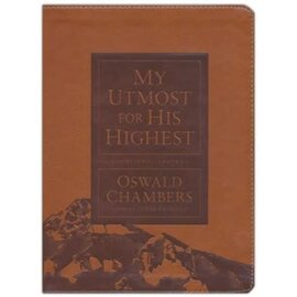 My Utmost For His Highest Devotional Journal (Oswald Chambers), Imitation Leather