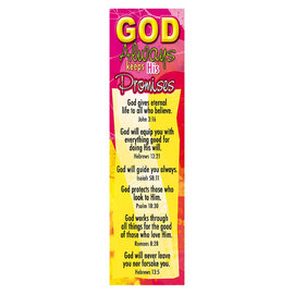 Bookmarks - God Always Keeps His Promises, 10 Pack