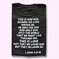 T-Shirt - WD God So Loves, Crown of Thorns, Black