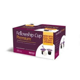 Premium Fellowship Cups, Prefilled 500