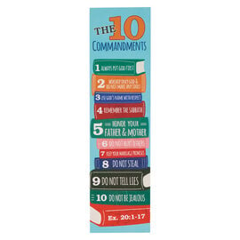 Bookmarks - The 10 Commandments (Pack of 10)