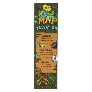 Bookmarks - The Map to Salvation (Pack of 10)
