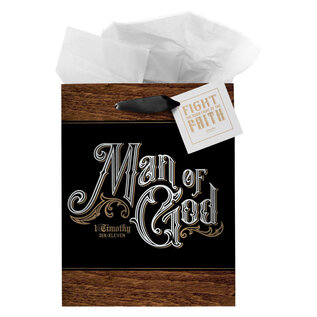 Gift Bag - Man of God, Medium