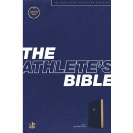 CSB Athlete's Bible, Navy LeatherTouch