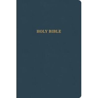 KJV Large Print Value Edition Thinline Bible, Slate Leathersoft