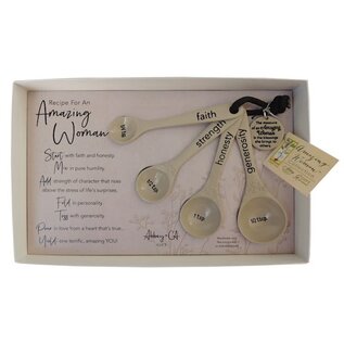 Measuring Spoons - Amazing Woman