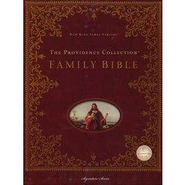 NKJV Providence Collection Family Bible, Hardcover, Indexed