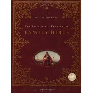 NKJV Providence Collection Family Bible, Hardcover, Indexed