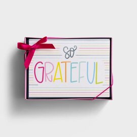 Note Cards - So Grateful (Set of 10), Blank