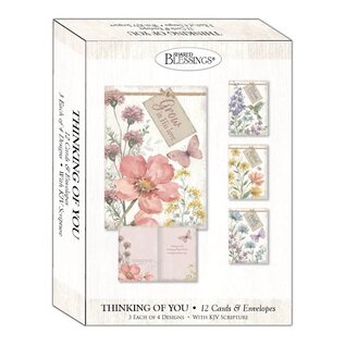 Boxed Cards - Thinking of You, Peaceful Garden