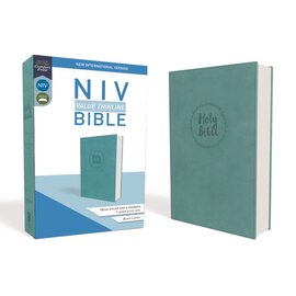 NIV Value Thinline Bible, Teal Leathersoft