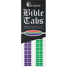 Bible Indexing Tabs - Rainbow