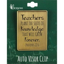 Visor Clip - Teachers Plant the Seeds