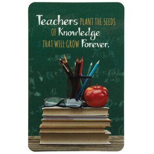 Pocket Card - Teachers Plant the Seed