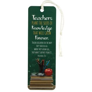 Bookmark - Teachers Plant the Seeds, Tassel