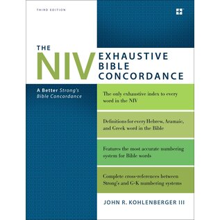 NIV Exhaustive Bible Concordance (John R. Kohlenberger III), Hardcover