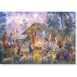 Boxed Christmas Cards - Nativity, (Isaiah 60:1)