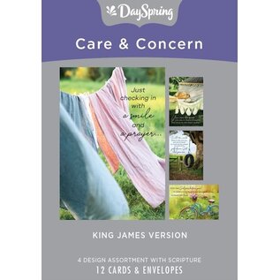 Boxed Cards - Care and Concern (KJV)