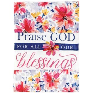 Garden Flag - Praise God Blessings