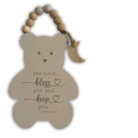 Wall Art -  the Lord Bless You and Keep You, Bear