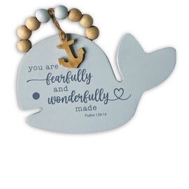 Wall Art - You Are Fearfully and Wonderfully Made, Whale