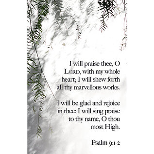 Bulletin - I Will Praise Thee (Pack of 100)