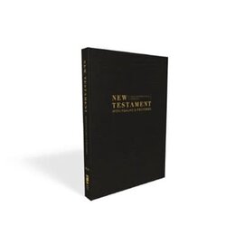NIV New Testament with Psalms and Proverbs, Black Paperback