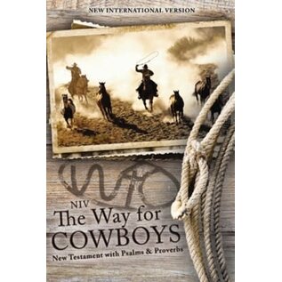 NIV The Way for the Cowboys New Testament with Psalms and Proverbs, Pocket size, Paperback