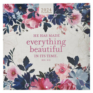 2024 Wall Calendar - Everything Beautiful