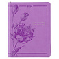 2024 18 Month Planner - New Day Mercies, Purple Faux Leather