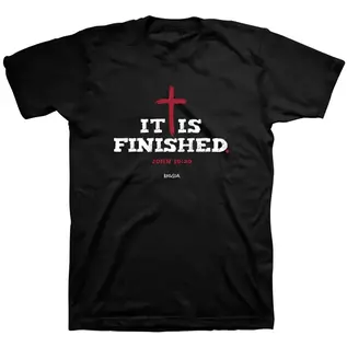 T-shirt - It Is Finished, Black
