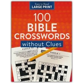100 Crosswords without Clues, Large Print