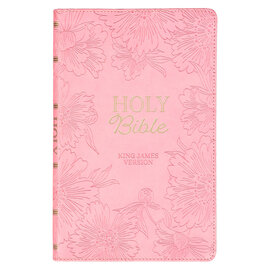 KJV Gift & Award Bible, Light Pink Faux Leather