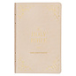 KJV Deluxe Gift Bible, Pearlized Ivory Faux Leather