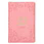 KJV Deluxe Gift Bible, Blossom Pink Faux Leather, Indexed w/Zipper