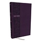 NKJV Large Print Personal Size Reference Bible, Purple Leathersoft, Indexed