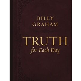 Truth for Each Day, Large Print (Billy Graham), Imitation Leather