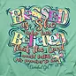 T-shirt - CG Blessed is She who has Believed, Mint