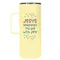 Stainless Steel Mug - Jesus Sprinkles My Life with Joy (22 oz)