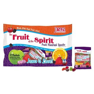 Individual Fruit of the Spirit Fruit Snacks