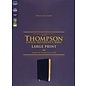 NASB Large Print Thompson Chain-Reference Bible, Navy Leathersoft
