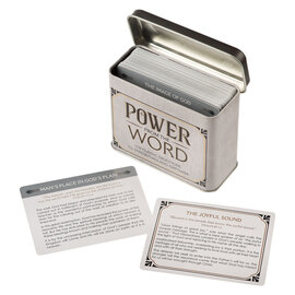Devotional Cards in a Tin - Power from the Word