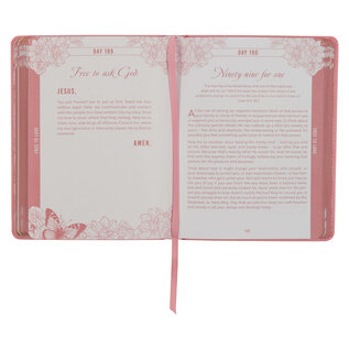 Live Free: 366 Devotions on Becoming Totally Free through Total Surrender to God, Pink Faux Leather