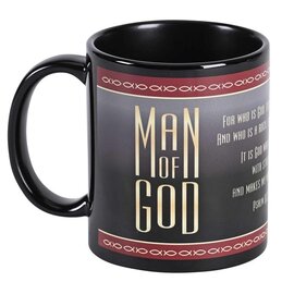 Mug - Man of God, Black