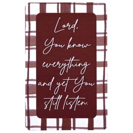 Pocket Card - Lord You Know Everything