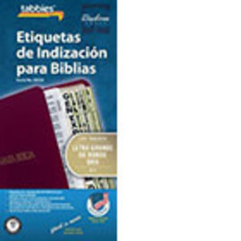 Bible Indexing Tabs - Gold, Large Print (Spanish)